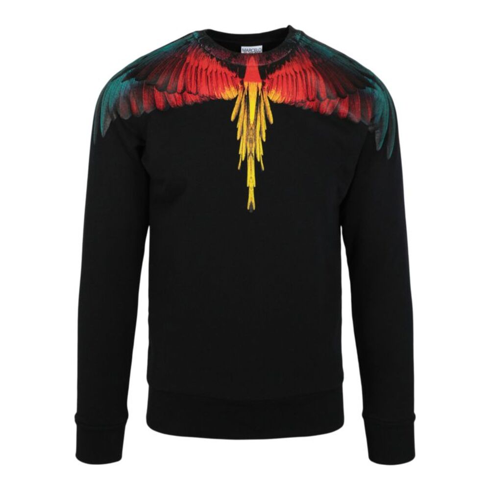 Marcelo Burlon Icon Wings Crewneck Sweatshirt Multi Mens